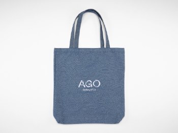Tote: AGO Logo, Denim