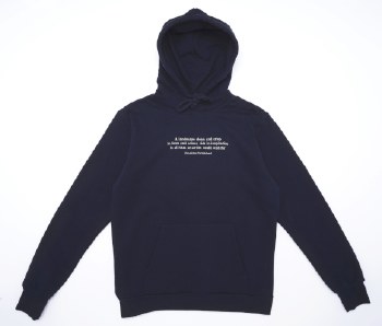 Carmichael: Quote Hoodie, Large
