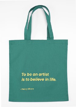 Tote: Henry Moore Quote