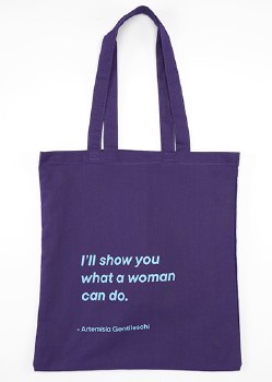 Tote: Artemisia Gentileschi Quote