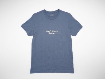 T-Shirt: don't touch the art, Extra Large