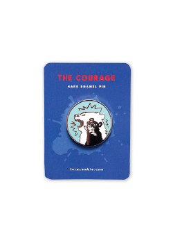 Lora Zombie: The Courage Pin