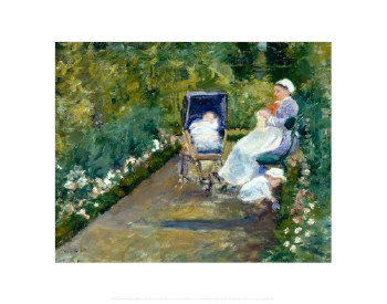 Cassatt: Children in a Garden (The Nurse)