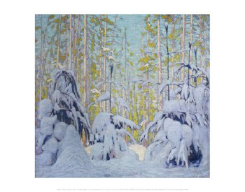 Harris: Winter Woods Print