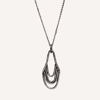 Aniello: Sens Silver Necklace