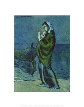 Picasso: Woman and Child by Sea