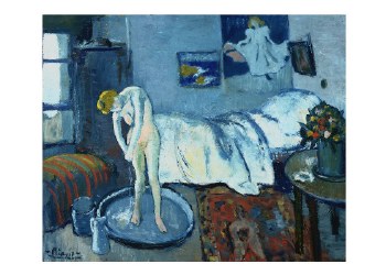 Pablo Picasso: The Blue Room - Notecard