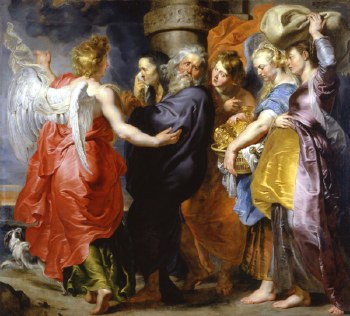 Rubens: The Flight of Lot and his Daughters