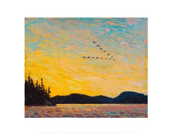 Thomson: Round Lake, Mud Bay Print