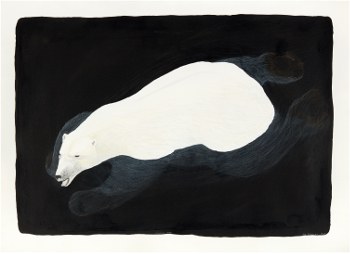 Tim Pitsiulak: Swimming Bear - Art Block