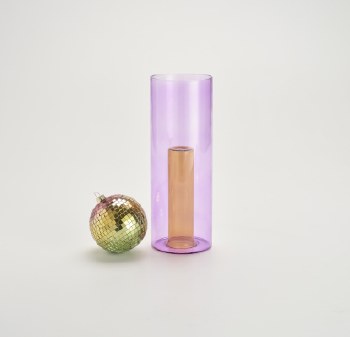 Block Design: Reversible Glass Vase