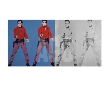 Warhol:  Elvis I & II