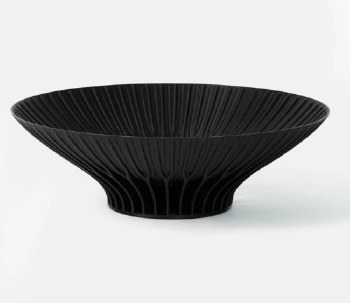 Cyrc Design Inc: Black Radiant Bowl