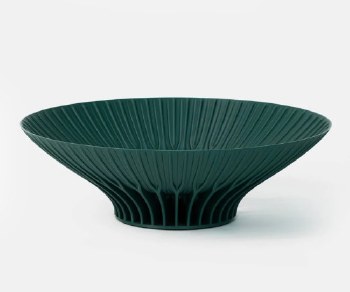 Cyrc Design Inc: Swedish Green Radiant Bowl