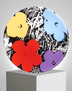 Andy Warhol x Ligne Blanche: "Flowers" Purple