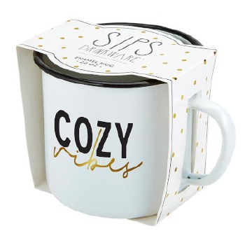 Enamel Mug - Cozy Vibes