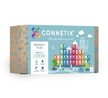 Connetix: Pastel Rectangle Pack 24 pc