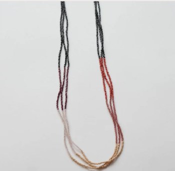 Daldanea Jewellery: Yusra Beaded necklace on 14KT Chain