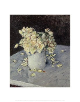 Caillebotte: Yellow Roses Print