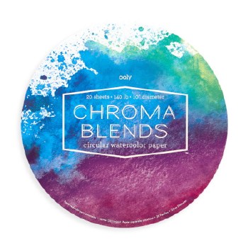 ooly: Chroma Blends Circular Watercolor Paper