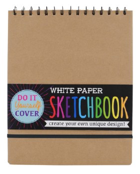 ooly: DIY Sketchbook - Large White Paper