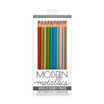 ooly: Modern Metallics Colour Pencils