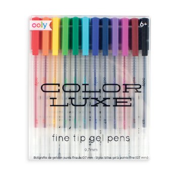 ooly: Colour Luxe Gel Pens -  Set of 12