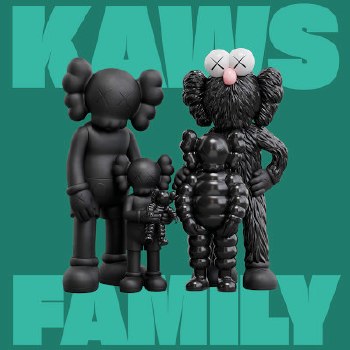 KAWS: Family Postcard