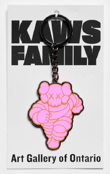 KAWS: Chum Keychain - Pink