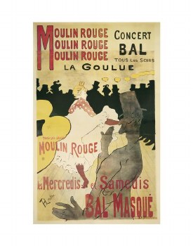 Toulouse Lautrec: Moulin Rouge/La Goulue
