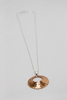 Lynda Carr: Open Circle Necklace - Copper