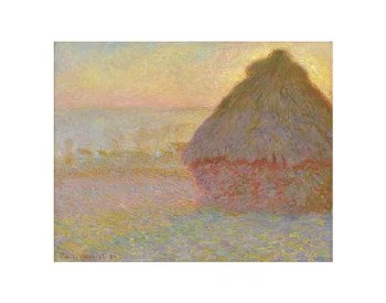 Monet: Grainstack (Sunset)