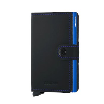 Secrid: Miniwallet - Matte Black/Blue