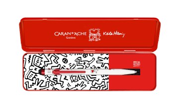 Keith Haring: Ballpoint Pen - White