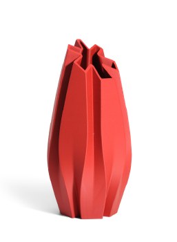 OBJ Studio: Large Red Flake Vase