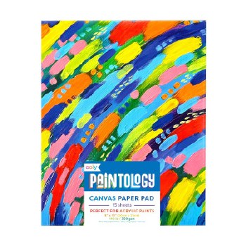 ooly: Paintology Canvas Paper Pad