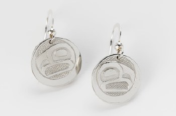 Bill Helin: Eagle Sun Earrings