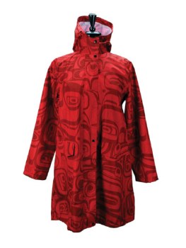 Robinson: Raven Transforming Rain Coat, Red L/XL