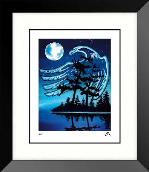 William Monague: Blue Moon - Framed Limited Edition