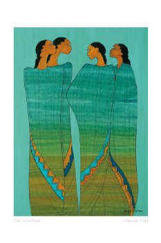 Maxine Noel: The Sisterhood Matted Print