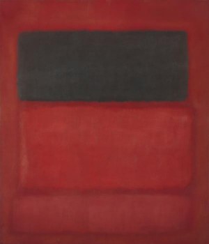 Rothko: Black Over Reds