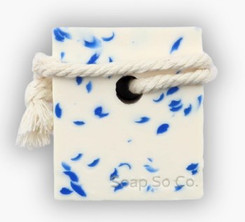 Soap So Co: Azure Bar Soap On A Rope