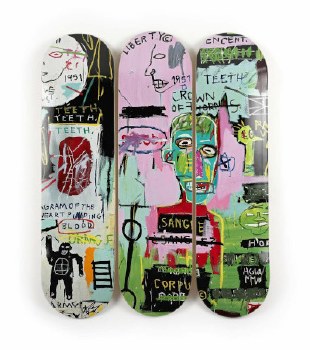 Jean-Michel Basquiat x The Skateroom: In Italian Triptych