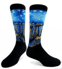 Vincent Van Gogh: Starry Rhone Socks
