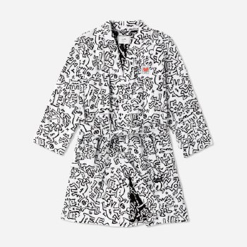 Keith Haring: Breakers Bath Robe - S/M