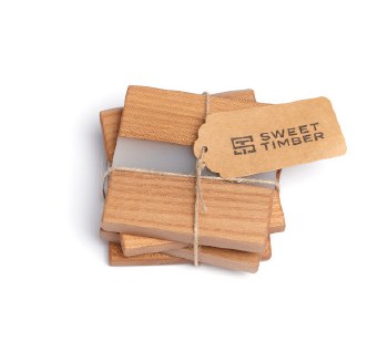 Sweet Timber: Assorted Coasters - Wood/Epoxy