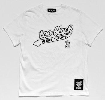 Too Black Guys: White T-Shirt, Large