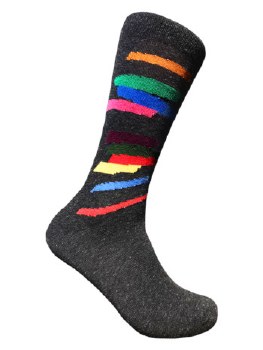 Jack Bush: Tempo Giusto Grey Crew Socks