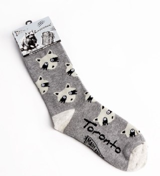 Toronto Raccoon Socks