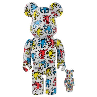 Keith Haring: BE@RBRICK #9 100% & 400%